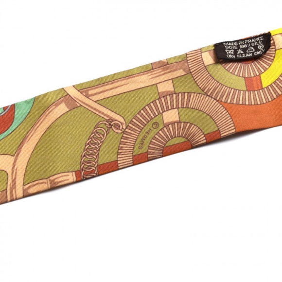 HERMES  Silk Eperon d'Or Twilly - Picture 4 of 4